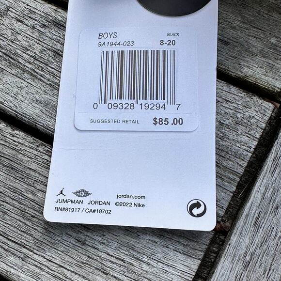 Air Jordan Airborne Weather Resistant Nike Backpack 15" Laptop Black 9A1944-023 - Picture 15 of 16